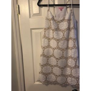 Lilly Pulitzer Lace Dusk Dress - small